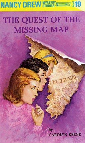 Book cover photo for Nancy Drew 19: the Quest of the Missing Map