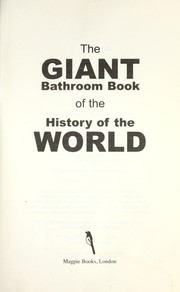 Book cover photo for The Giant Bathroom Book of the History of the World