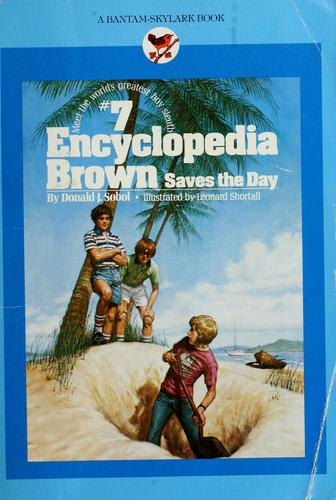 Book cover photo for Encyclopedia Brown Saves the Day