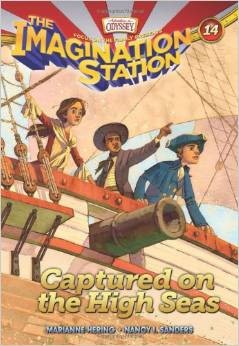 Book cover photo for Captured on the High Seas (Imagination Station #14)