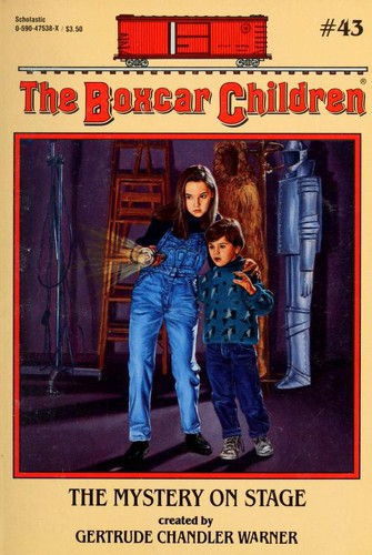 Book cover photo for The Mystery On Stage (Boxcar Children Series, The: #43)