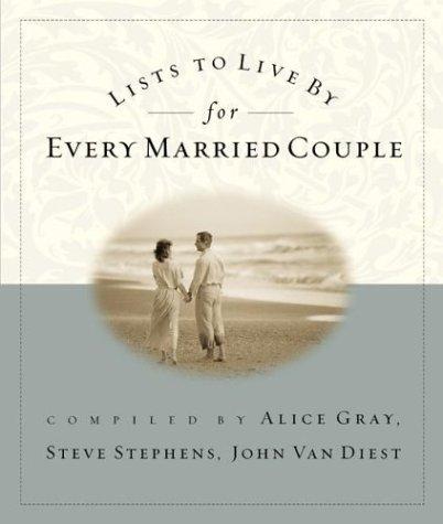 Book cover photo for Lists to Live By for Every Married Couple