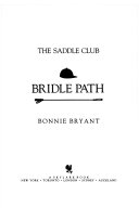 Book cover photo for BRIDLE PATH