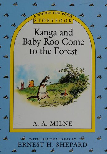 Book cover photo for Kanga and Baby Roo Come to the Forest Storybook