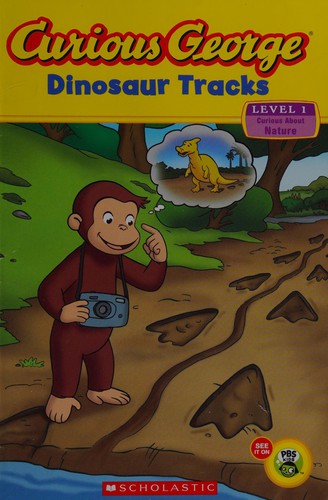 Book cover photo for Curious George: Dinosaur Tracks