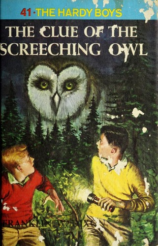 Book cover photo for Hardy Boys 41: The Clue of the Screeching Owl