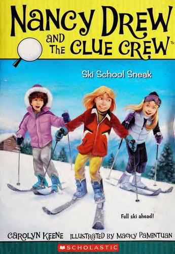 Book cover photo for Ski School Sneak (Nancy Drew and the Clue Crew #11)