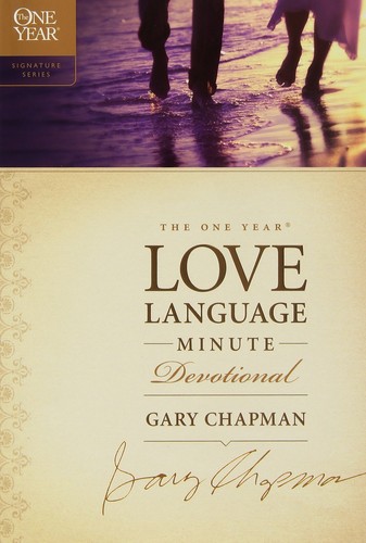 Book cover photo for The One Year Love Language Minute Devotional