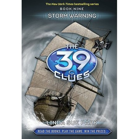 Book cover photo for 39 Clues - Storm Warning - book 9