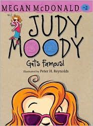 Book cover photo for Judy Moody Gets Famous!