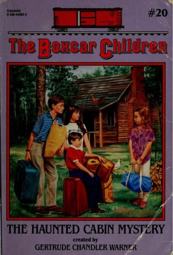 Book cover photo for The Haunted Cabin Mystery (Boxcar Children Series)