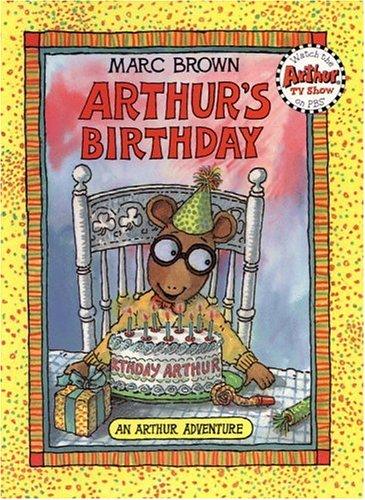Book cover photo for Arthur's Birthday (Arthur Adventure Series)