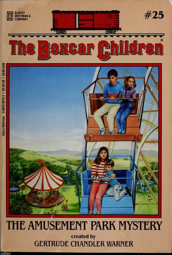 Book cover photo for The Amusement Park Mystery (The Boxcar Children, #25)