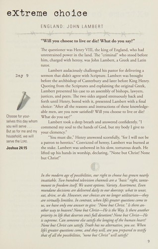 Book cover photo for Extreme Devotion: Daily Devotional Stories Of Ancient To Modern-Day Believers Who Sacrificed Everything For Christ