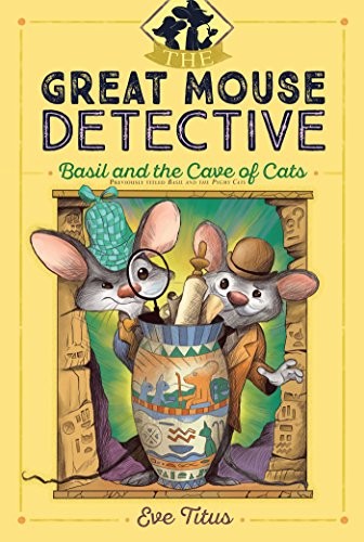 Book cover photo for Basil and the Cave of Cats
