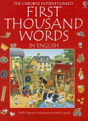 Book cover photo for First Thousand Words in English