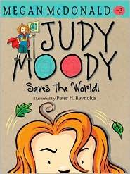 Book cover photo for Judy Moody Saves the World!