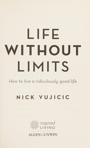 Book cover photo for Life Without Limits
