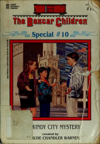 Book cover photo for The Windy City Mystery (The Boxcar Children Special, #10)