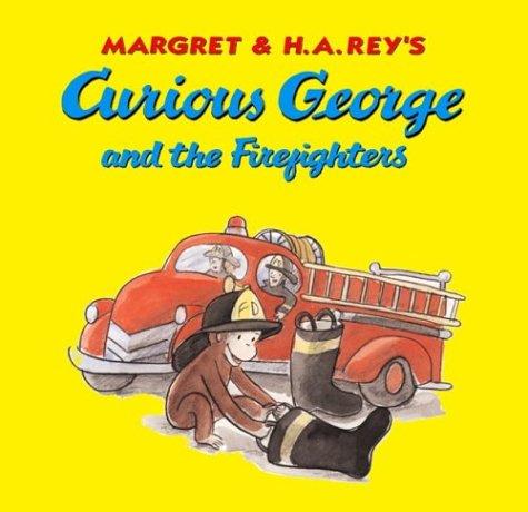 Book cover photo for Curious George and the Firefighters (Curious George New Adventures)