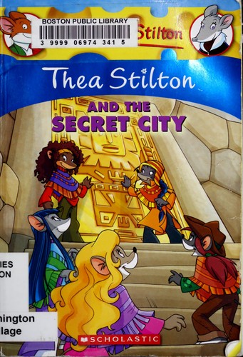 Book cover photo for Thea Stilton and the Secret City (Thea Stilton #4)