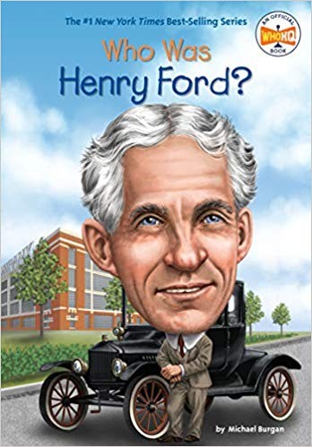 Book cover photo for Who Was Henry Ford?