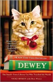 Book cover photo for Dewey: The Small-Town Library Cat Who Touched the World