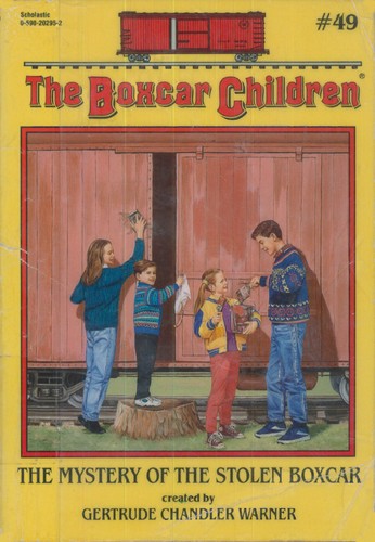 Book cover photo for The Mystery Of The Stolen Boxcar (Boxcar Children Series)
