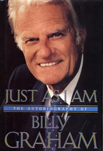 Book cover photo for Just As I Am: The Autobiography of Billy Graham