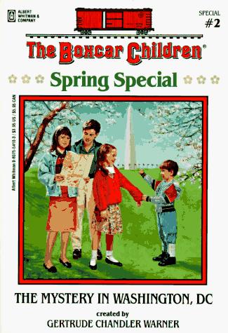 Book cover photo for The Mystery in Washington D.C.