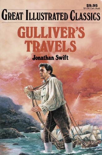 Book cover photo for Gulliver's Travels (Great Illustrated Classics)