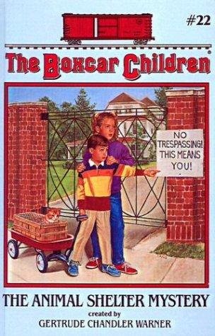 Book cover photo for The Animal Shelter Mystery (The Boxcar Children, #22)