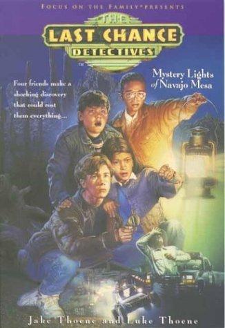 Book cover photo for Mystery Lights Of Navajo Mesa (Last Chance Detectives #1)