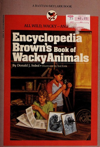 Book cover photo for ENCYCLOPEDIA BROWN'S