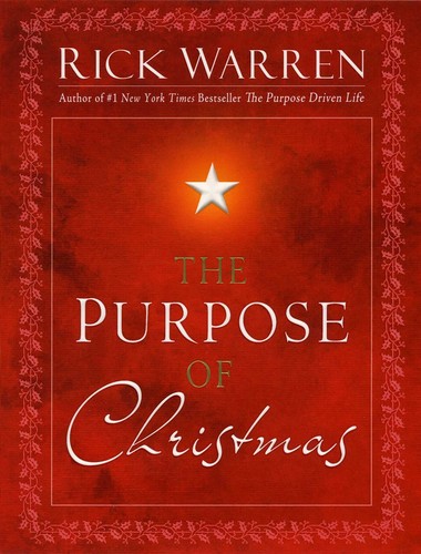 Book cover photo for The Purpose of Christmas