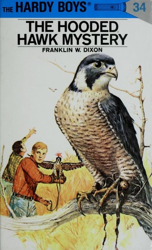 Book cover photo for Hardy Boys 34: The Hooded Hawk Mystery