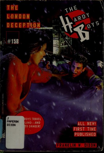 Book cover photo for The London Deception (Hardy Boys, #158)