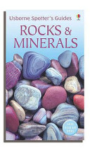 Book cover photo for Spotters Guide Rocks & Minerals (Usborne Spotter's Guide)