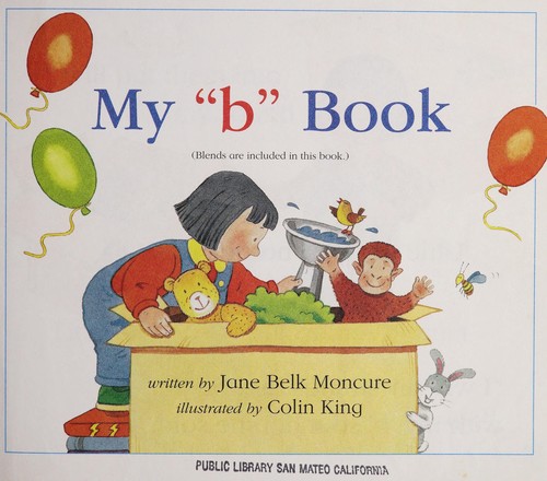 Book cover photo for My " B " Book (My First Steps To Reading)