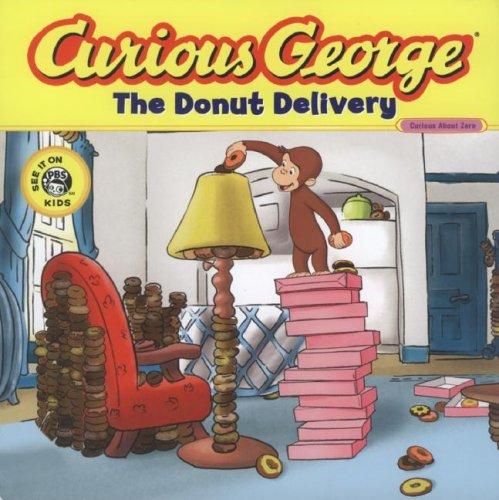 Book cover photo for The Donut Delivery (Curious George)