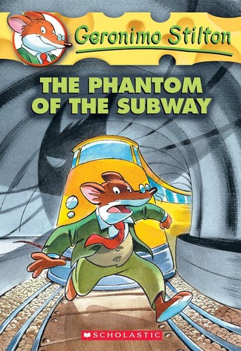 Book cover photo for The Phantom Of The Subway (Geronimo Stilton, #13)