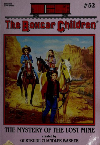 Book cover photo for The Mystery of the Lost Mine (The Boxcar Children, #52)