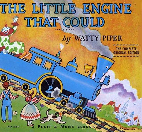 Book cover photo for The Little Engine That Could