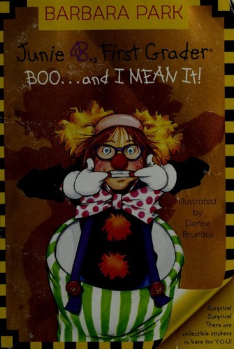 Book cover photo for Junie B. Jones #24: BOO...and I MEAN It!