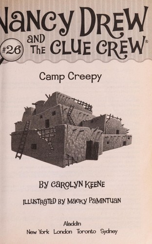 Book cover photo for Camp Creepy (Nancy Drew and the Clue Crew, #26)