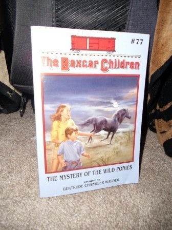 Book cover photo for Mystery Of The Wild Ponies (Boxcar Children, No 77)