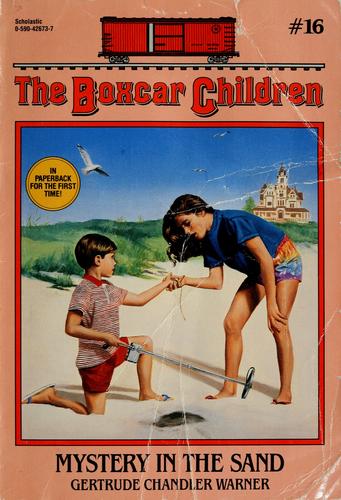Book cover photo for Mystery In The Sand (The Boxcar Children, #16)