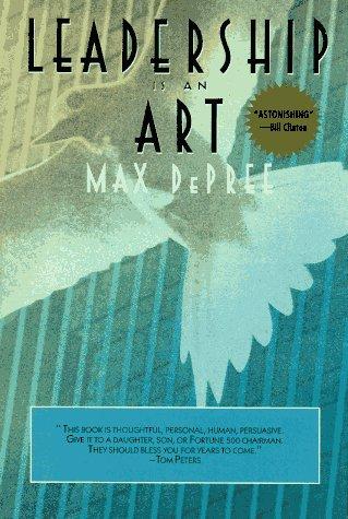 Book cover photo for Leadership is an Art