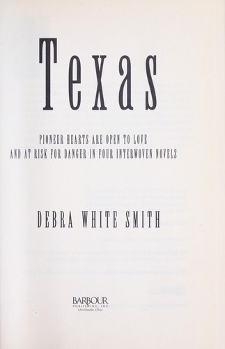 Book cover photo for Texas