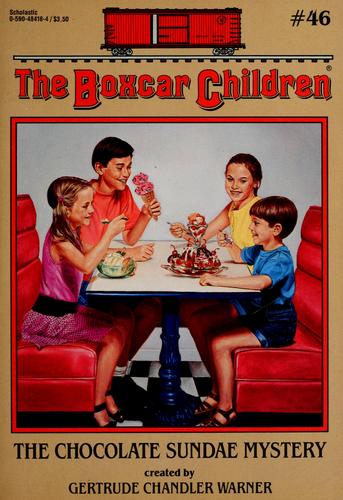 Book cover photo for The Chocolate Sundae Mystery (The Boxcar Children, #46)